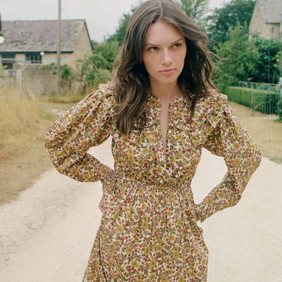 Doen Lauretta Dress Jennifer Spring Floral - Picture 4 of 10